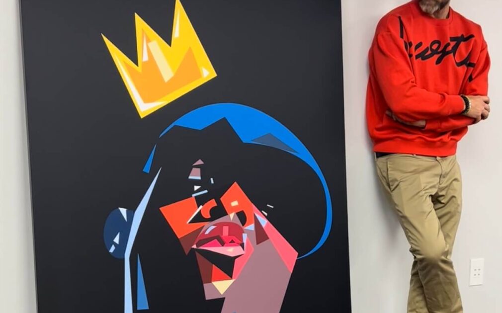 artwork large oversized Biggie smalls notorious portrait art walls decor home