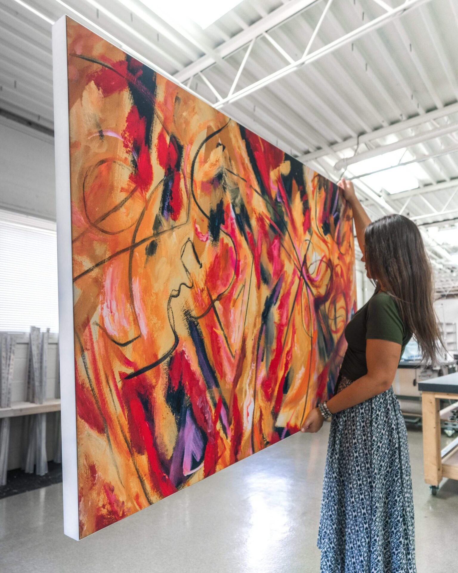 Abstract Wall Art Large Sizes