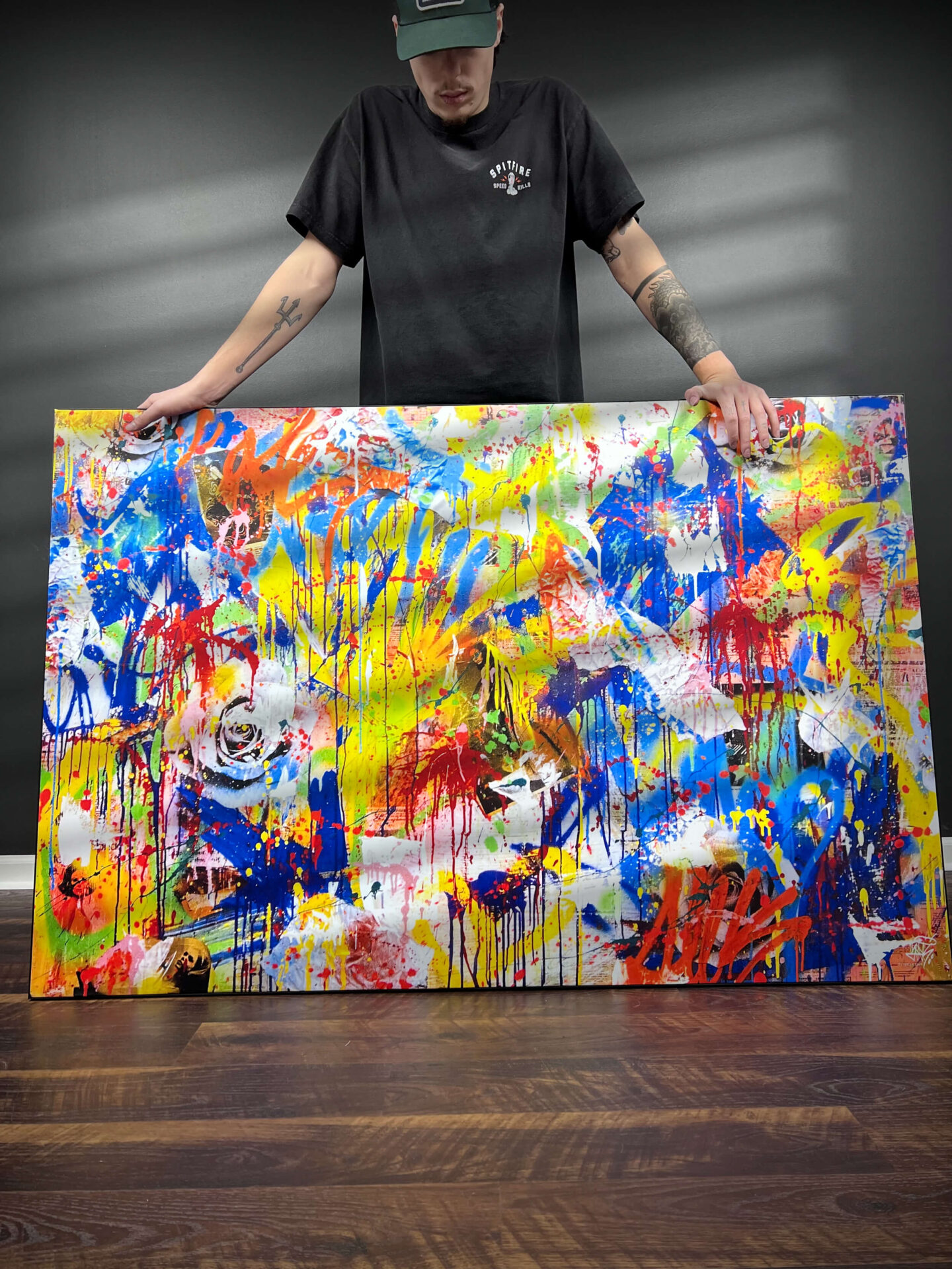 huge city urban wall art bedroom SeekOne