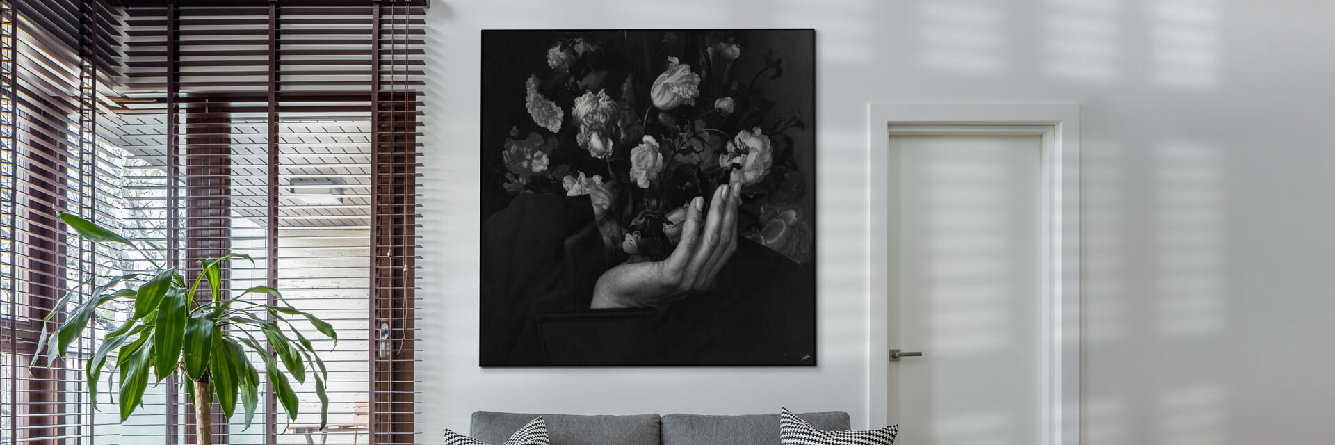 Surreal Floral Wall Art for Home Decor
