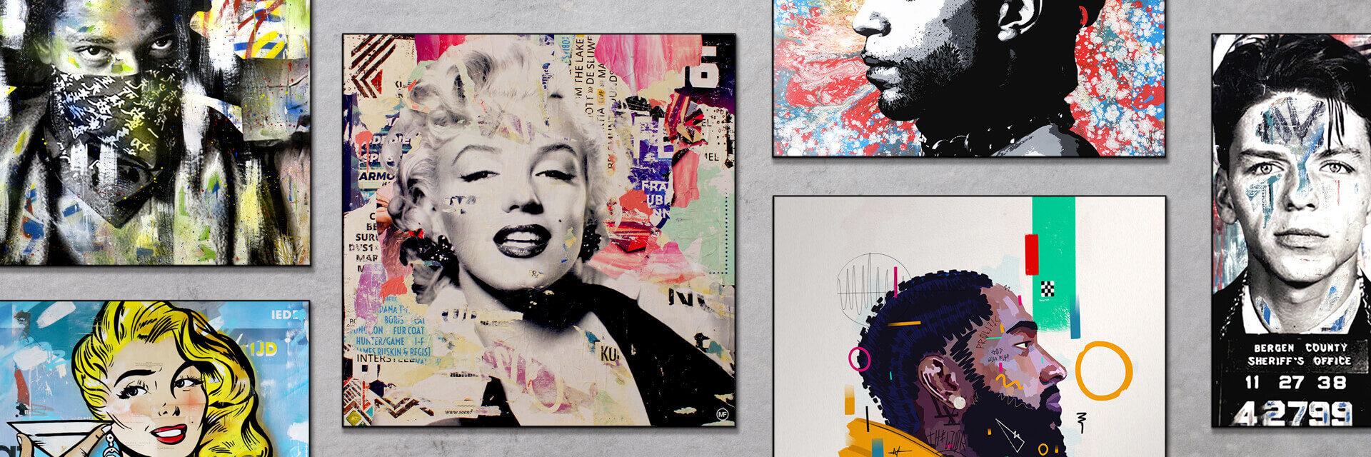 Pop Art Wall Art Unique Home Decor