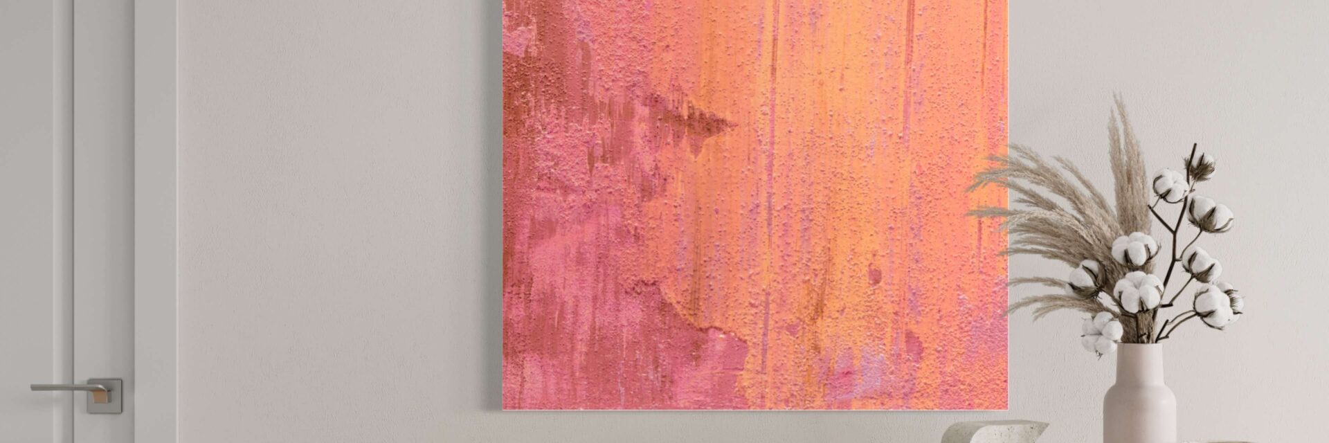 art painting print printed large oversized decor colorful