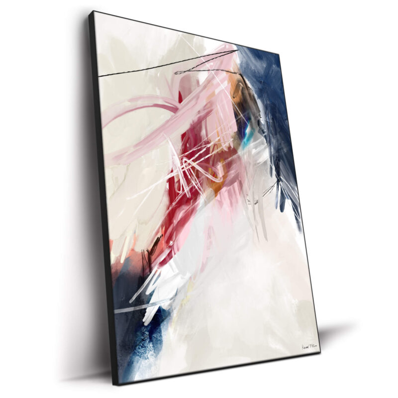 Good Feeling No. 02 Red Wall Decor by Karine Tonial Grimm