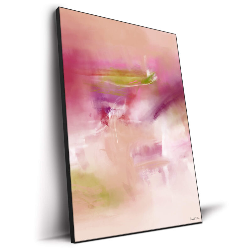 Love and Pain No. 2 Pink Wall Decor by Karine Tonial Grimm