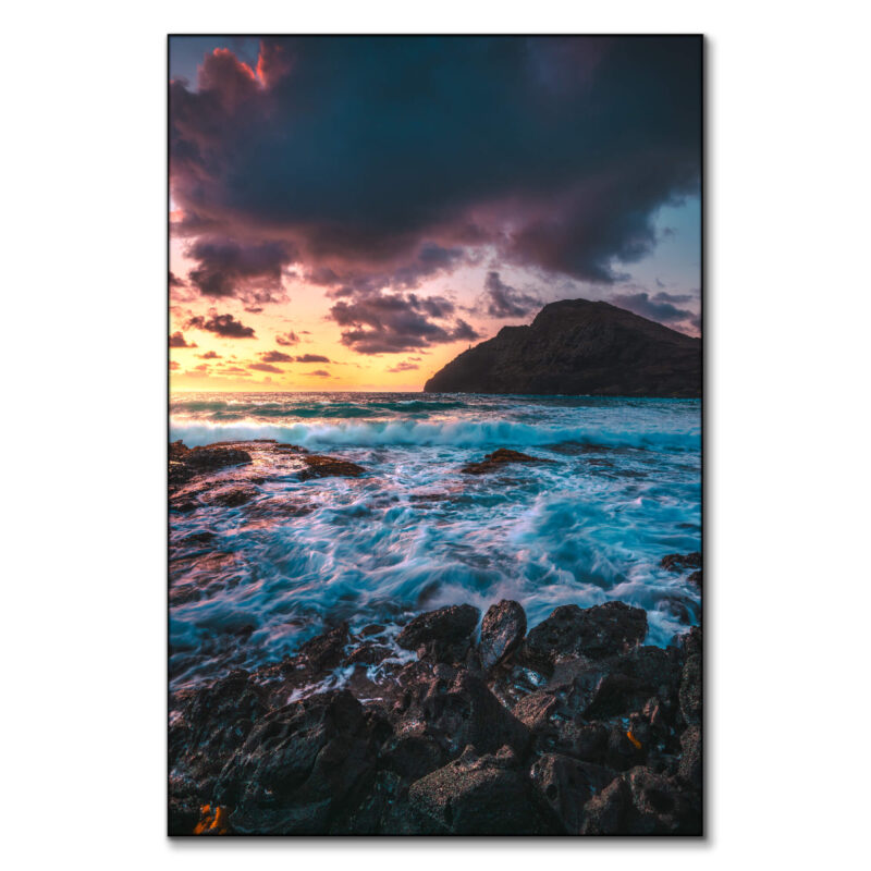 Beginnings of Blue Hour Vibrant Wall Art by Zach Doehler