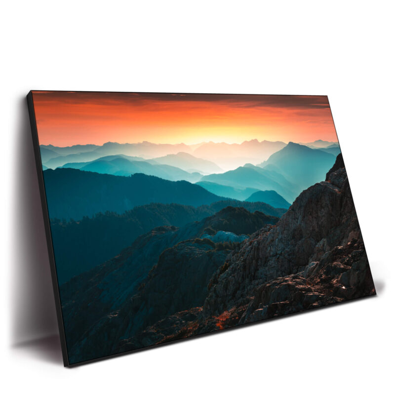 Endless Horizons Vibrant Wall Decor by Zach Doehler