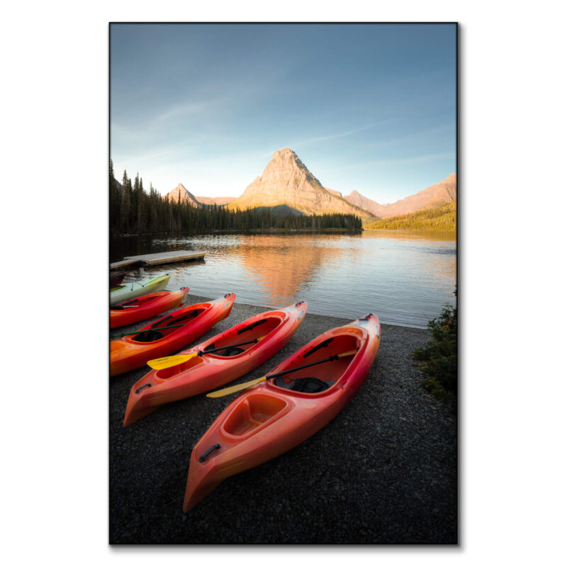 Two Medicine Lake Wall Art by Paige Tingey