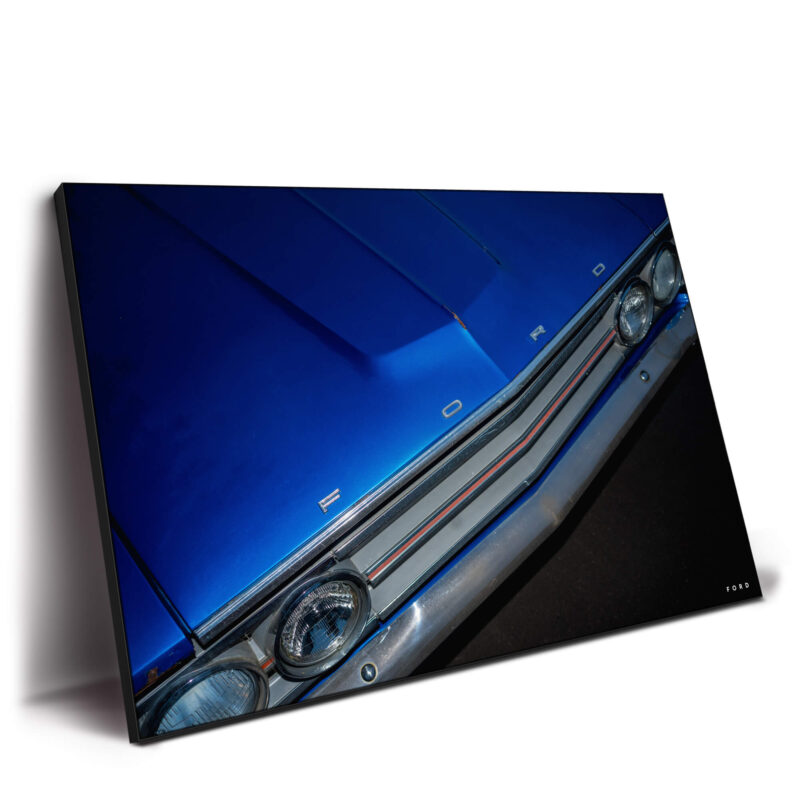 Torino Blue Wall Decor by Nick Ford