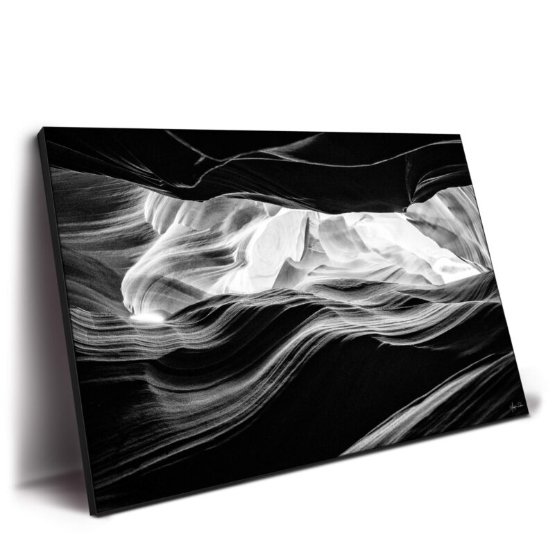 Antelope Canyon Natural Wonder Black and White Wall Decor by Philippe HUGONNARD