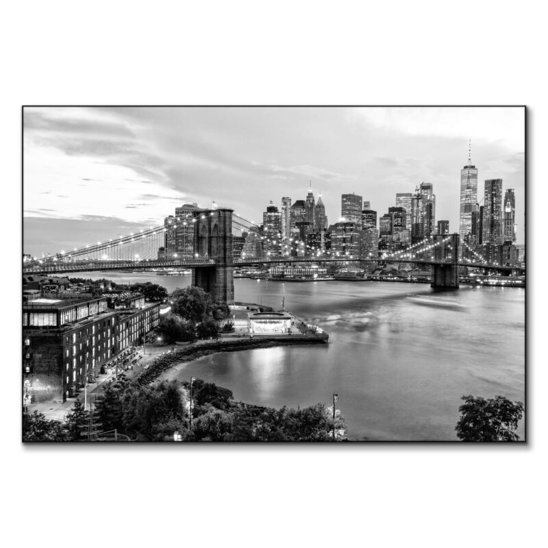 End of the Night Black and White Wall Art by Philippe HUGONNARD