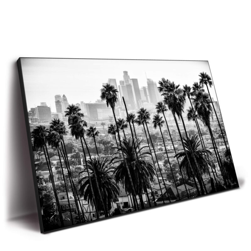 Los Angeles Skyline Black and White Wall Decor by Philippe HUGONNARD