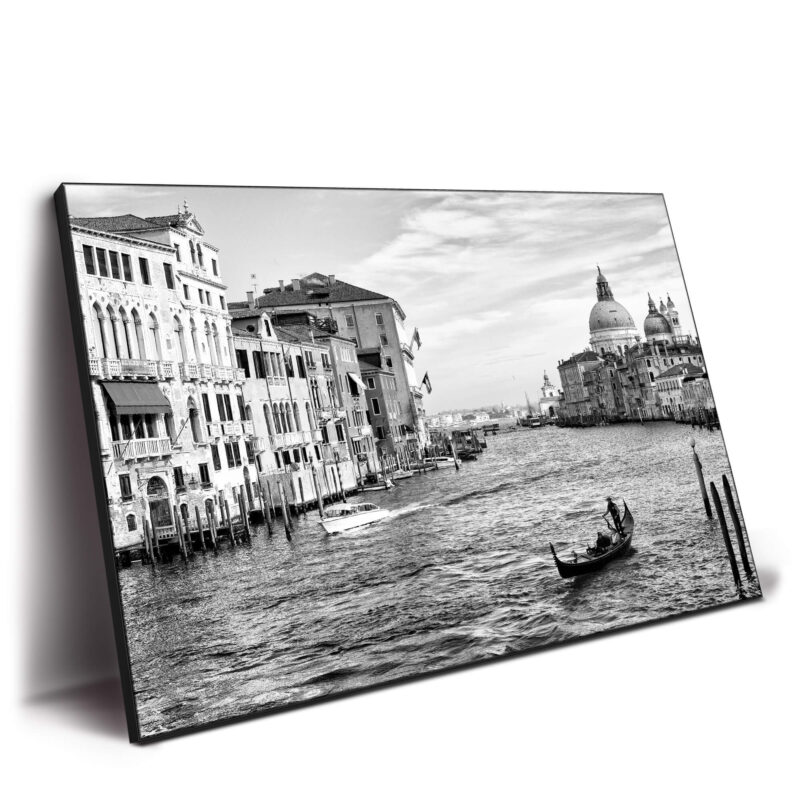 Grand Canal Black and White Wall Decor by Philippe HUGONNARD