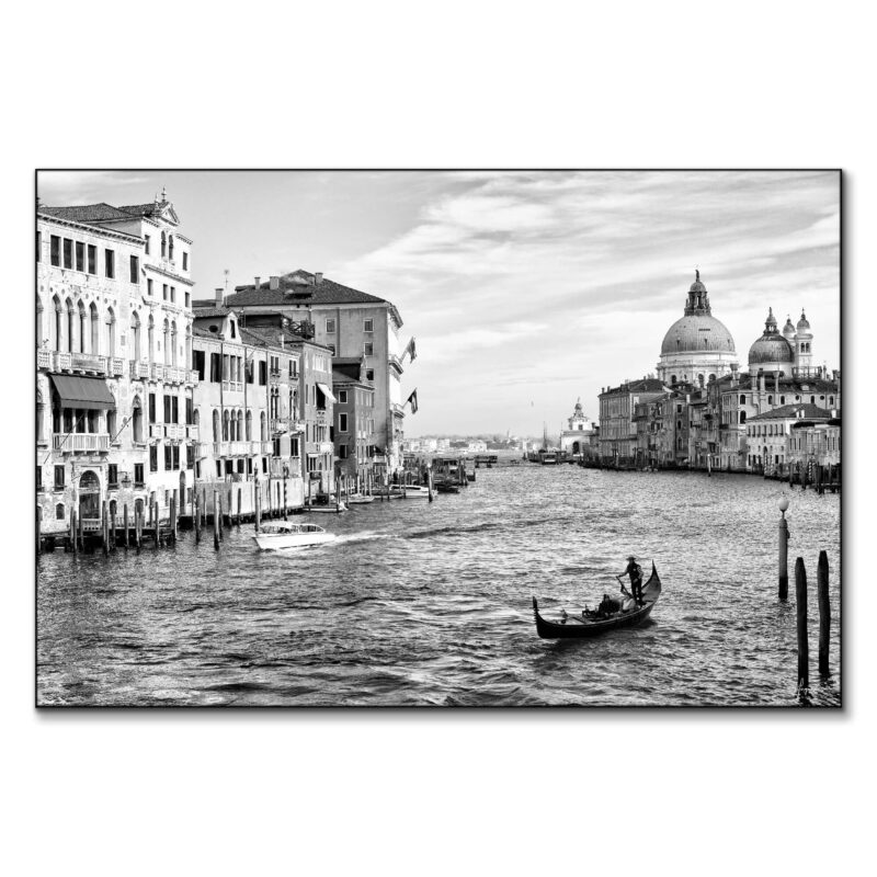 Grand Canal Black and White Wall Art by Philippe HUGONNARD