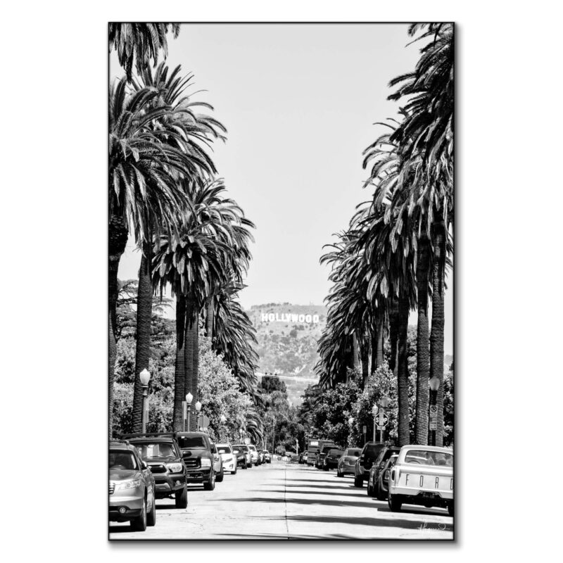 Downtown Los Angeles Black and White Wall Art by Philippe HUGONNARD