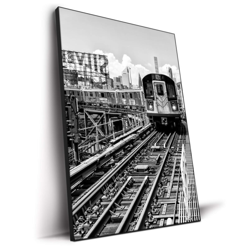 Line 7 Queens Black and White Wall Decor by Philippe HUGONNARD