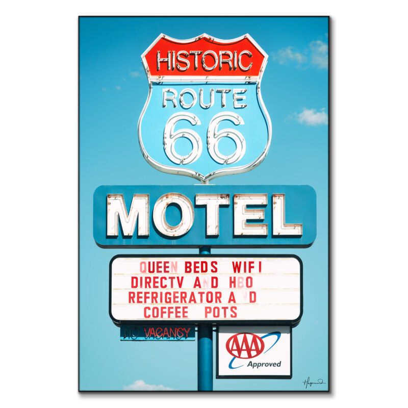 Motel 66 Wall Art by Philippe HUGONNARD