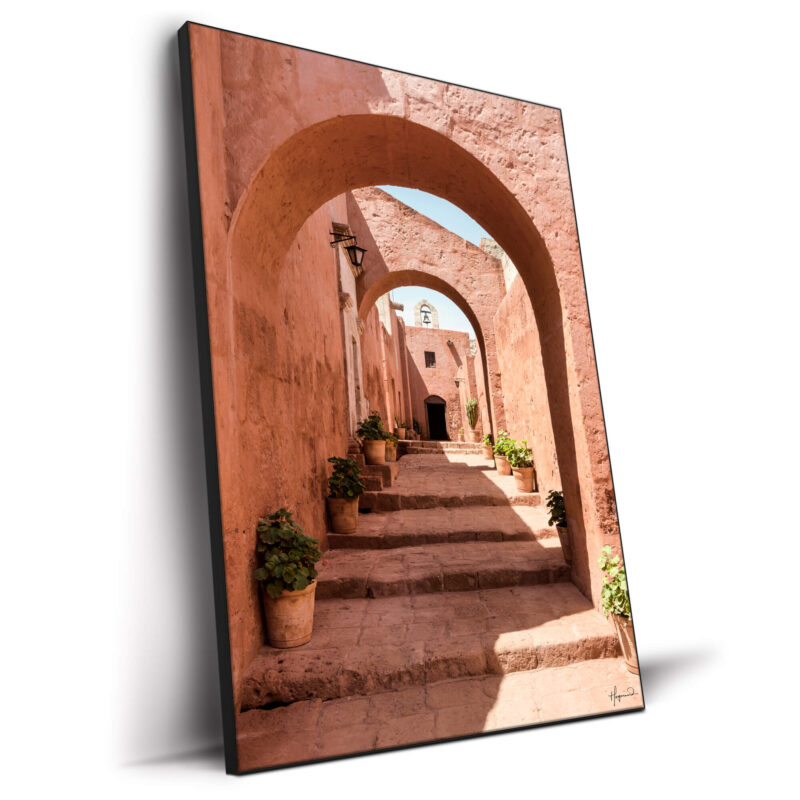 Architectural Terracotta Brown Wall Decor by Philippe HUGONNARD