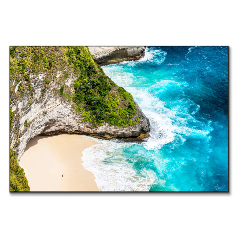 Alone on the Beach Wall Art by Philippe HUGONNARD