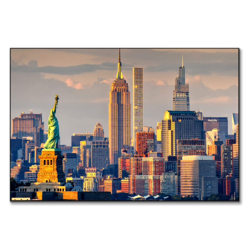 Liberty Skyline Wall Art by Peter Alessandria