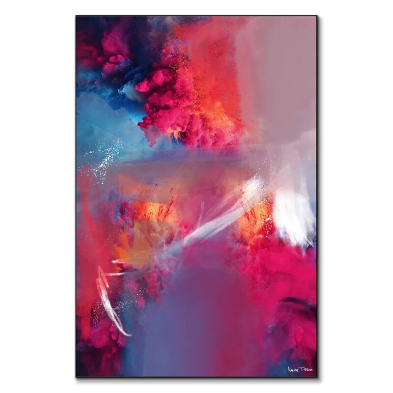 Feeling Purdy Good Vibrant Wall Art by Karine Tonial Grimm