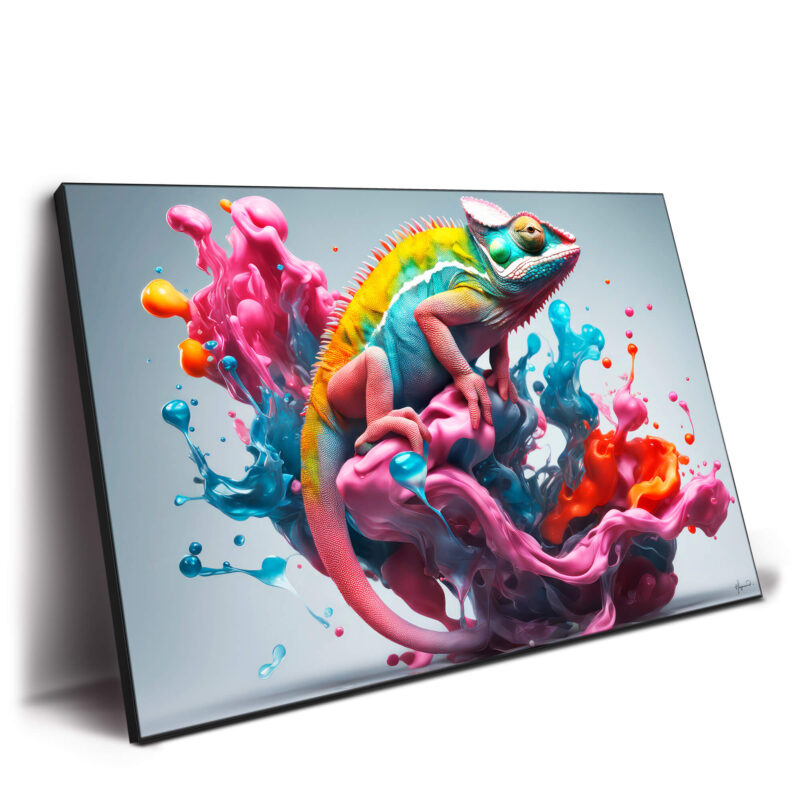 Vibrant Chameleon Vibrant Wall Decor by Philippe HUGONNARD