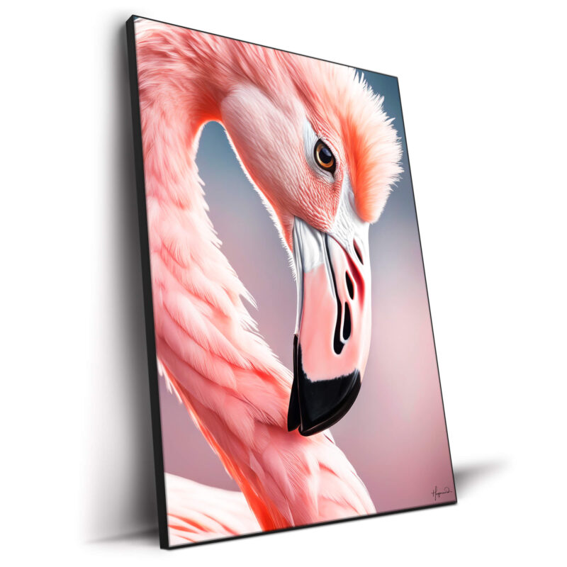Flamingo Look Vibrant Wall Decor by Philippe HUGONNARD