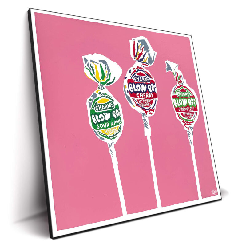 Charmed I'm Sure Pink Wall Decor by Art of Spanjer