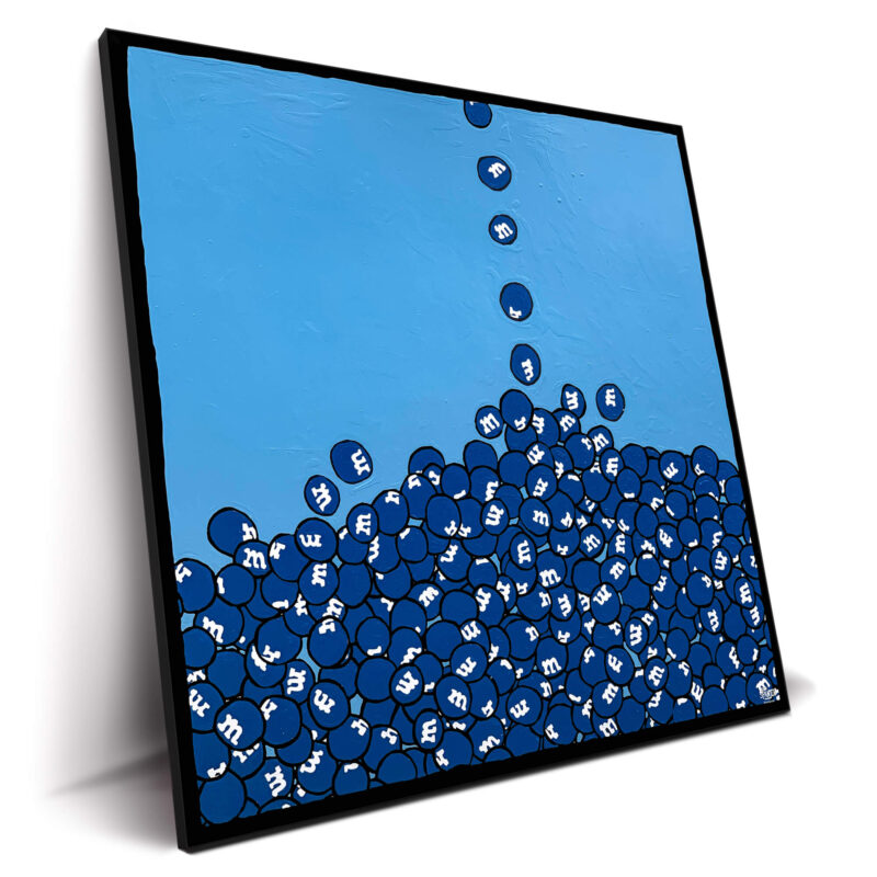 Blue Channel Blue Wall Decor by Art of Spanjer