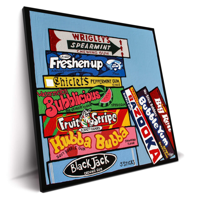 Chew on This Vibrant Wall Decor by Art of Spanjer