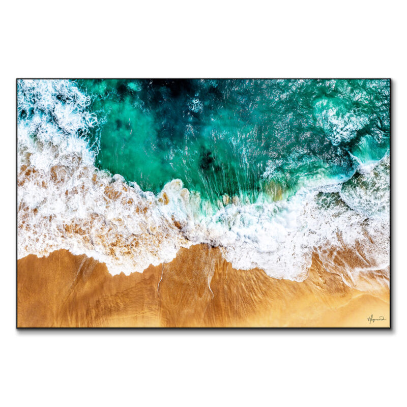 The Magic of the Ocean Teal Wall Art by Philippe HUGONNARD