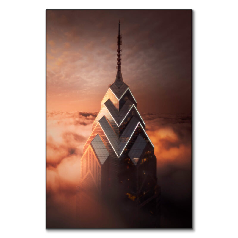 Lib Cloud Brown Wall Art by Chris Hytha