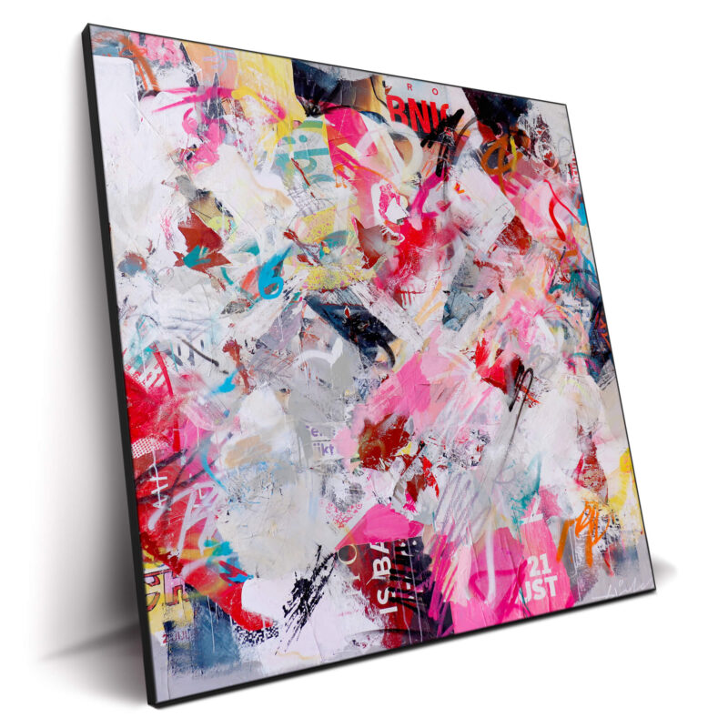 Wake Up Colorful Wall Decor by Michiel Folkers