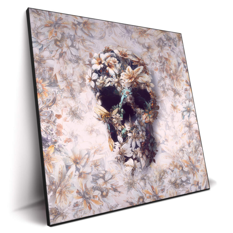 Steampunk Skull Light Wall Decor by Ali Gulec