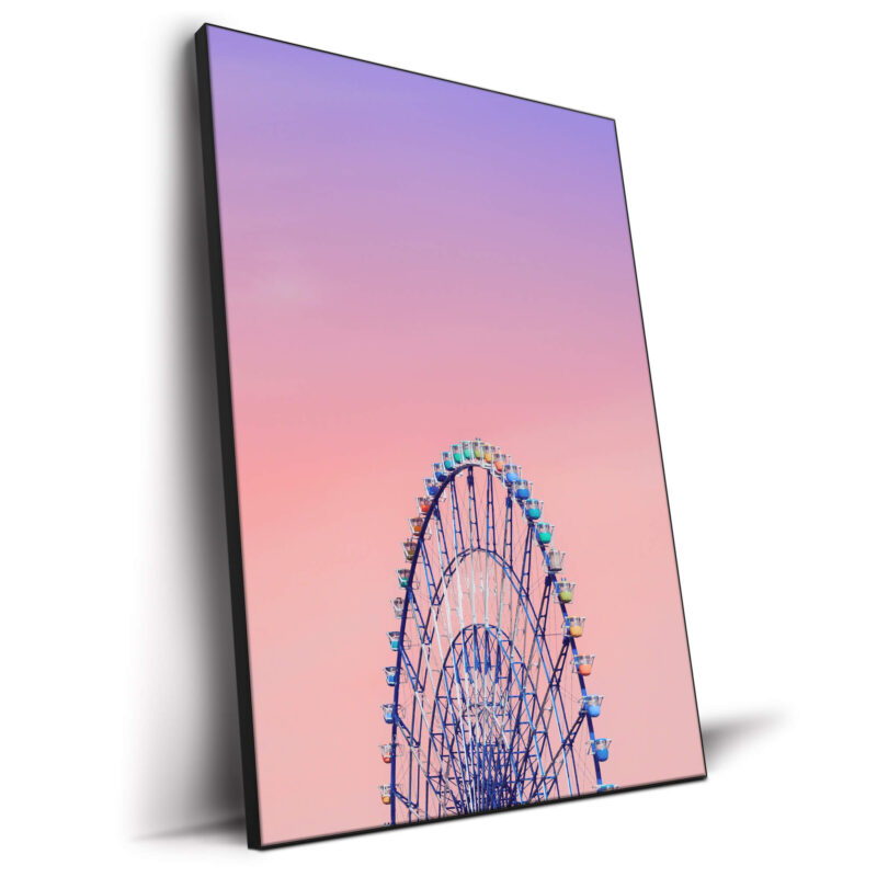 Odaiba Purple Wall Decor by Arytron