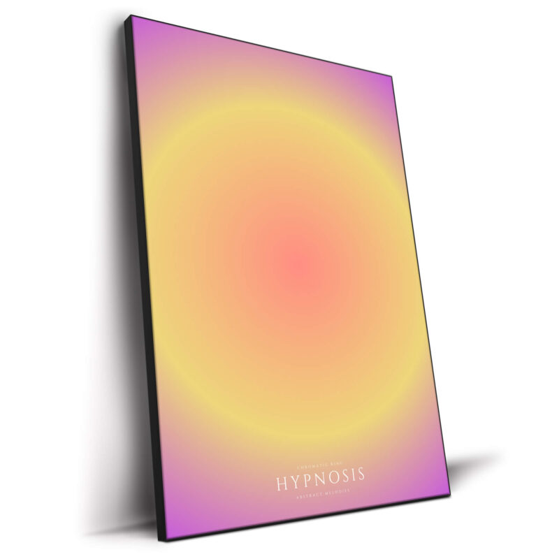 Hypnosis Yellow Wall Decor by RS Lab Studio