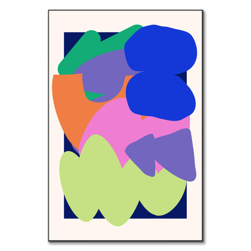 Calamity Colorful Wall Art by RS Lab Studio