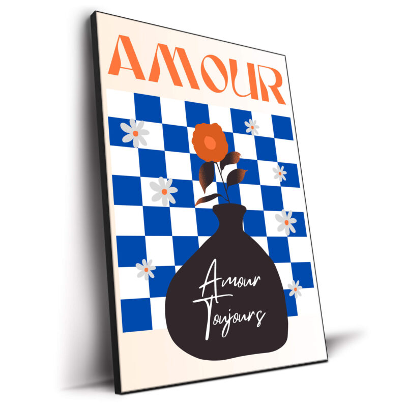 Amour Flower Yellow Wall Decor by RS Lab Studio