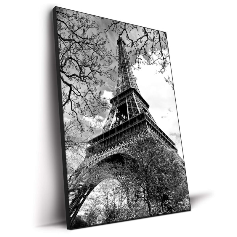 Eiffel Tower Paris Black and White Wall Decor by Philippe HUGONNARD