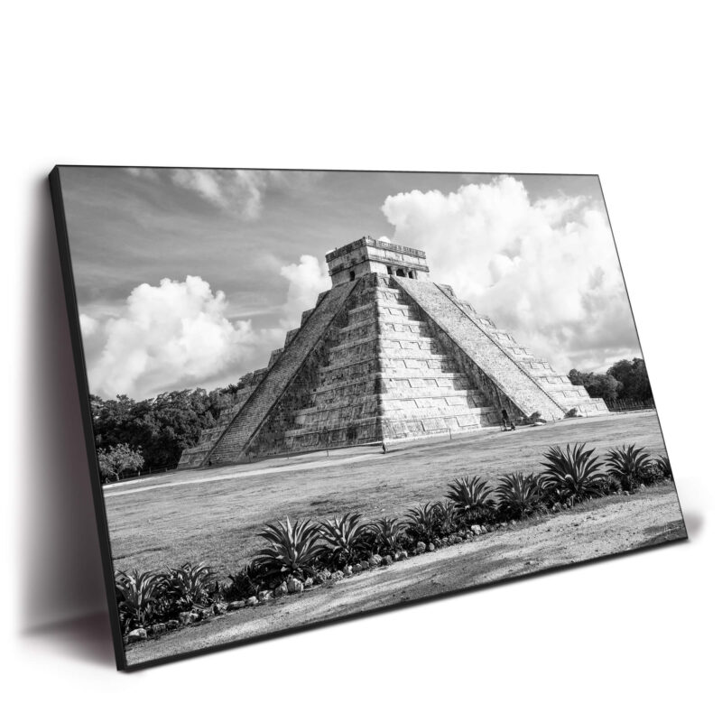 Chichen Itza Mexico Black and White Wall Decor by Philippe HUGONNARD