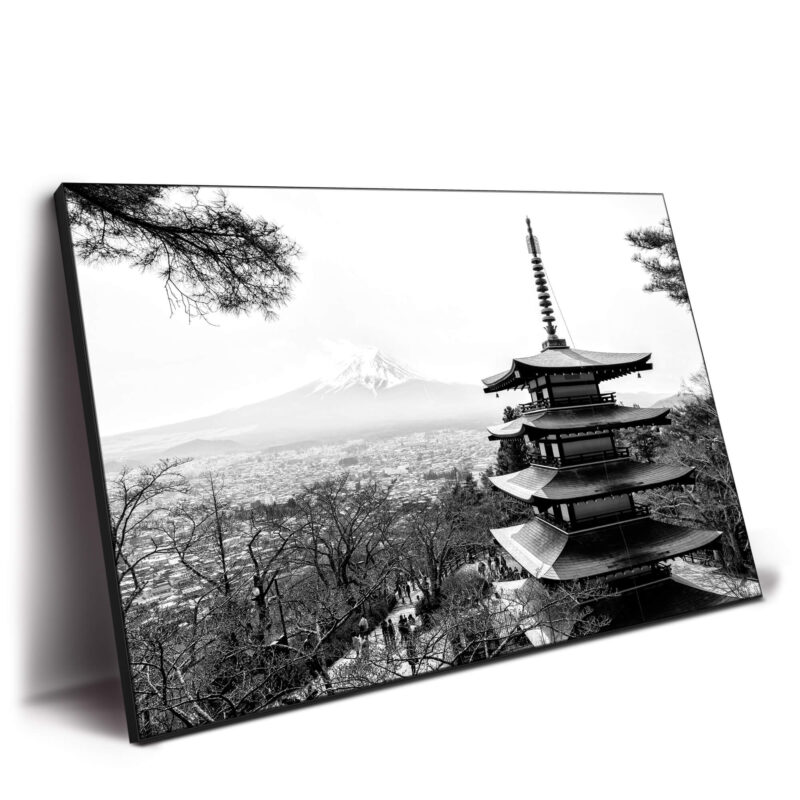 Chureito Pagoda Japan Black and White Wall Decor by Philippe HUGONNARD