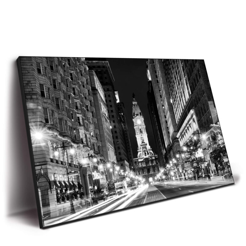 Philly City Hall Black and White Wall Decor by Philippe HUGONNARD