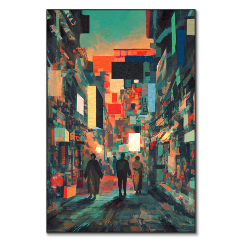 Post-Summer Regrets Vibrant Wall Art by Daniel Ignacio