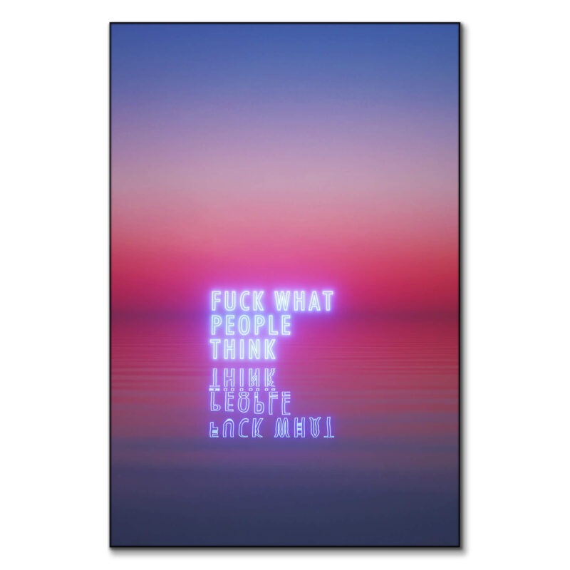 Gotta be Happy Warm Wall Art by Davansh Atry