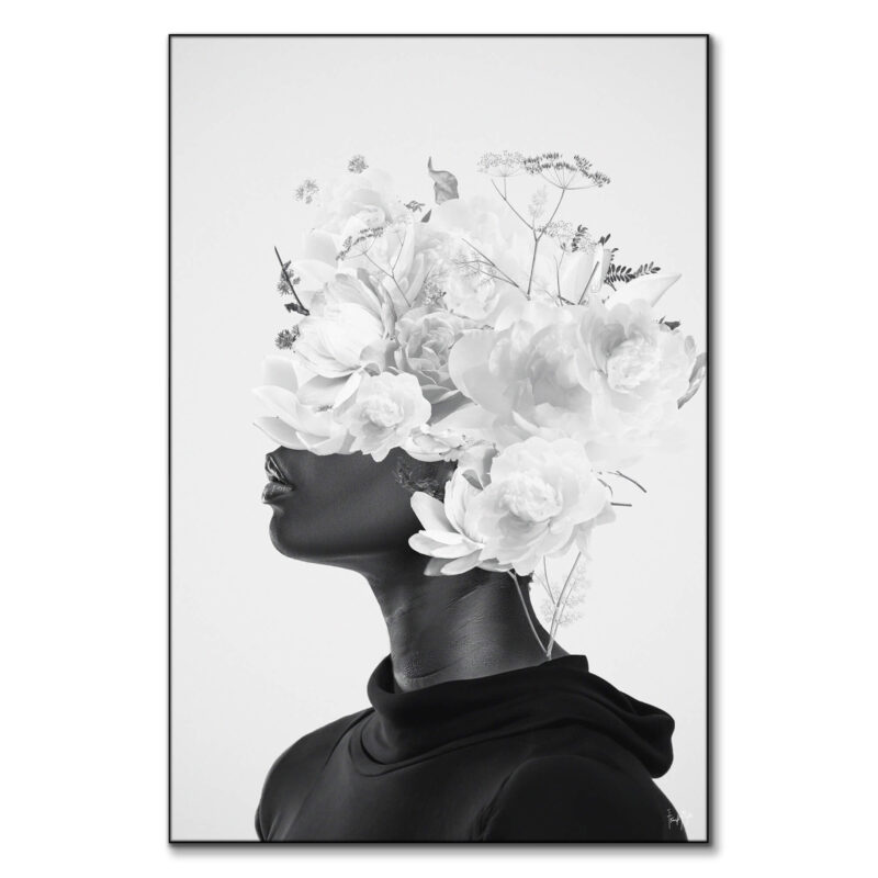 Leaden Blossom Cool Wall Art by Frank Moth