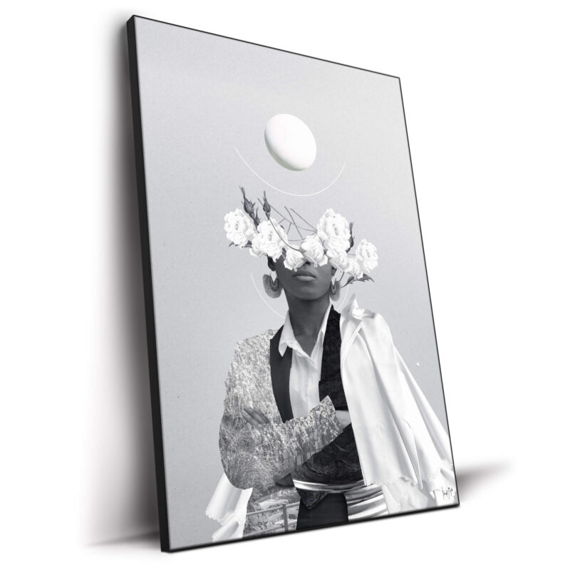 The Power of your Contrast Black and White Wall Decor by Frank Moth