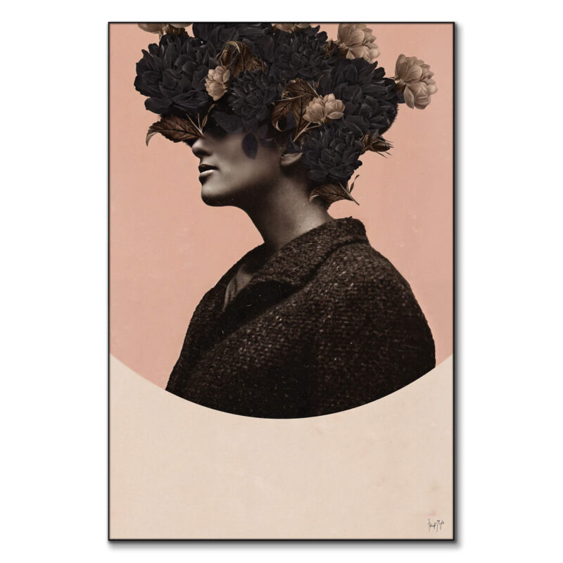 Well Forgotten Pink Wall Art by Frank Moth