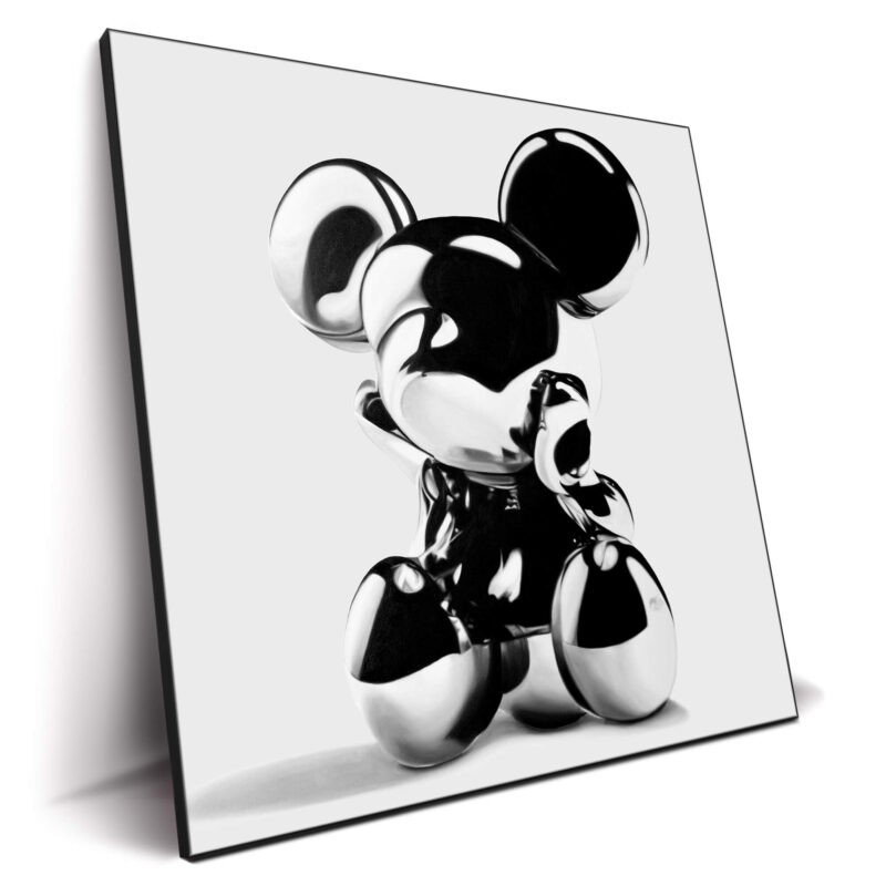 Melancholy Mouse Black and White Wall Decor by P Muir Art