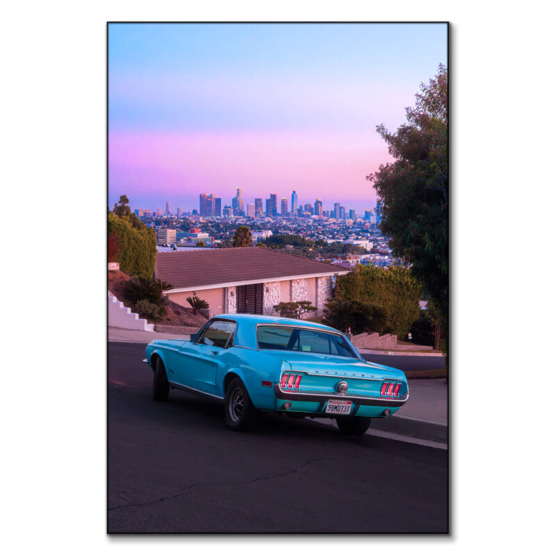 Downtown Views Vibrant Wall Art by Deston Isas