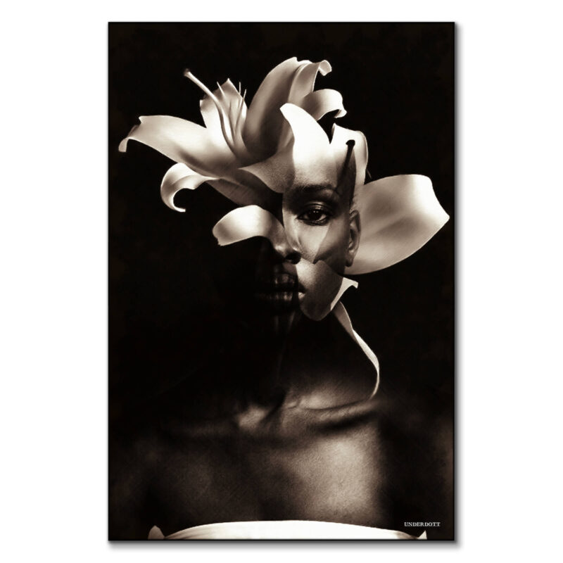 Intersectionality Black and White Wall Art by Underdott