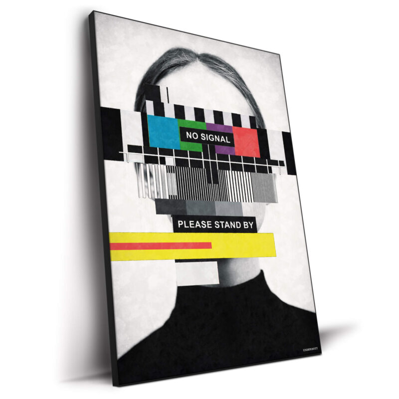 Radio Days Black and White Wall Decor by Underdott